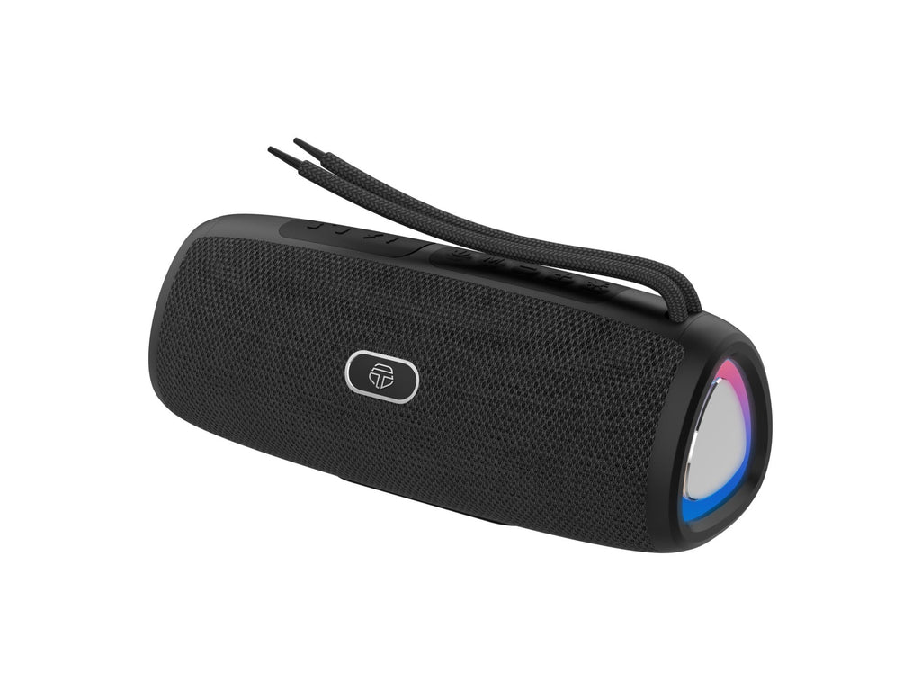 Techancy Altifalante Sem Fios Bluetooth Versão 5.3TH2633, Suporte TWS/TF/AUX, Luz Ambiente Led Rgb De 7 Cores