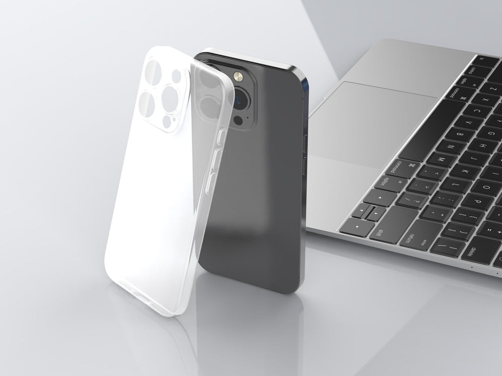 Techancy Capa Para Telemóvel Ultrafina Cor Transparente KX5605, Compatível Com O Telemóvel Iphone 14, Material Pp De 0,5 Mm.